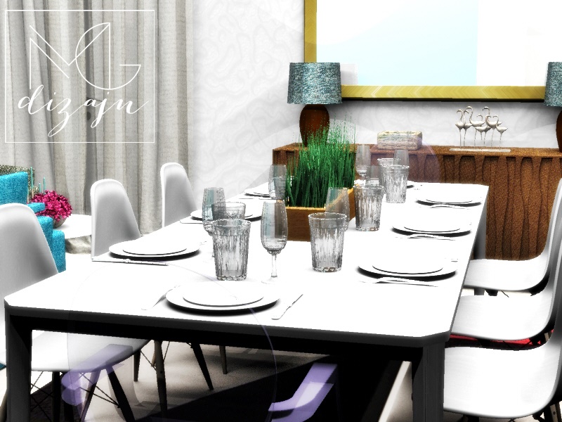 enterijer trpezarija lampe fb insta