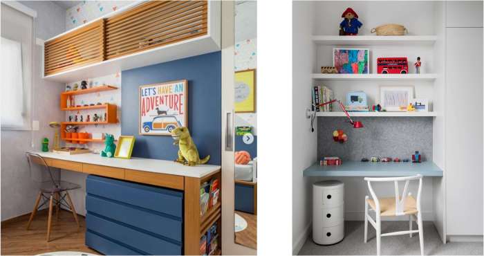 sobe za decake dinosaurus plavo drvo autici police lampa